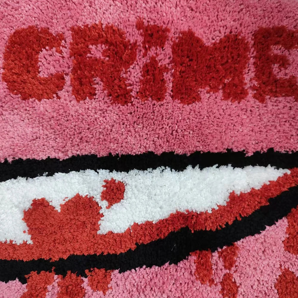 True Crime Knife Rug