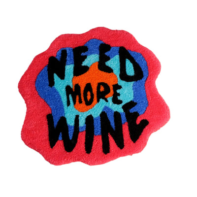 Need More Wine Rug