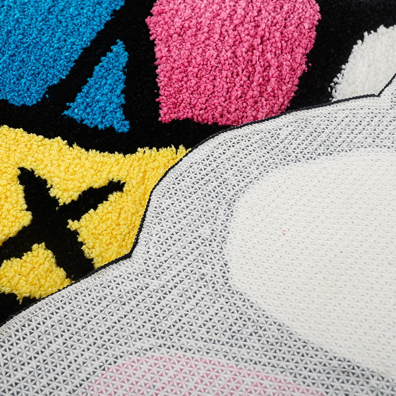 Murakami Kaws Style Rug