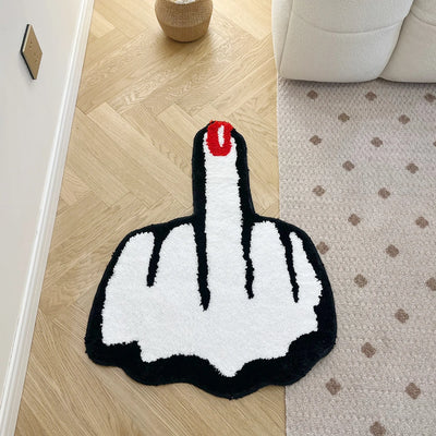 Middle Finger Rug