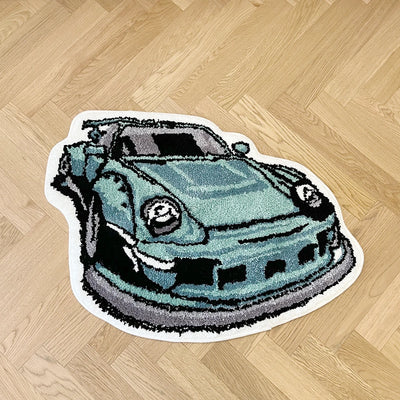 Porsche 993 RWB Rug