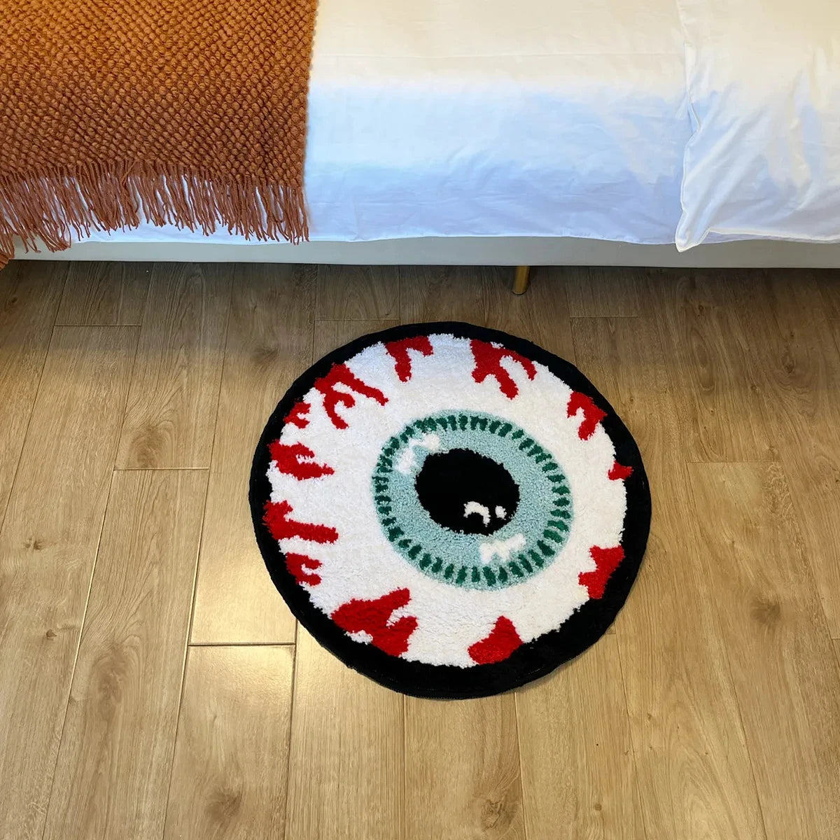 Bursting Eyeball Rug