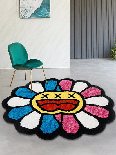 Murakami Kaws Style Rug