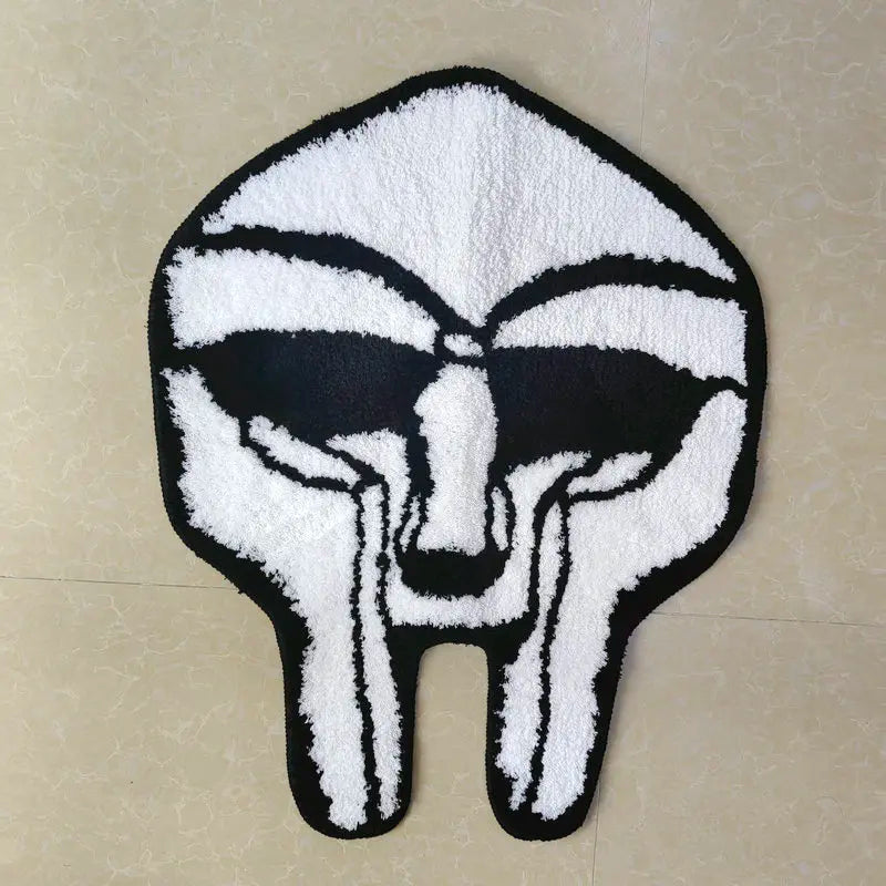 MF DOOM Mask Shaped Rug