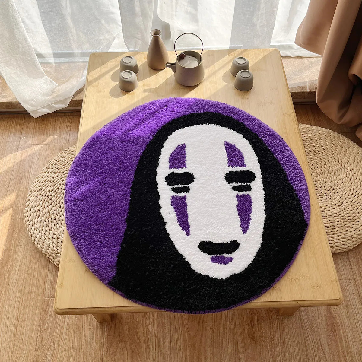 Spirited Away No-Face Rug