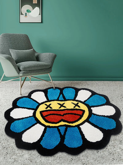 Murakami Kaws Style Rug