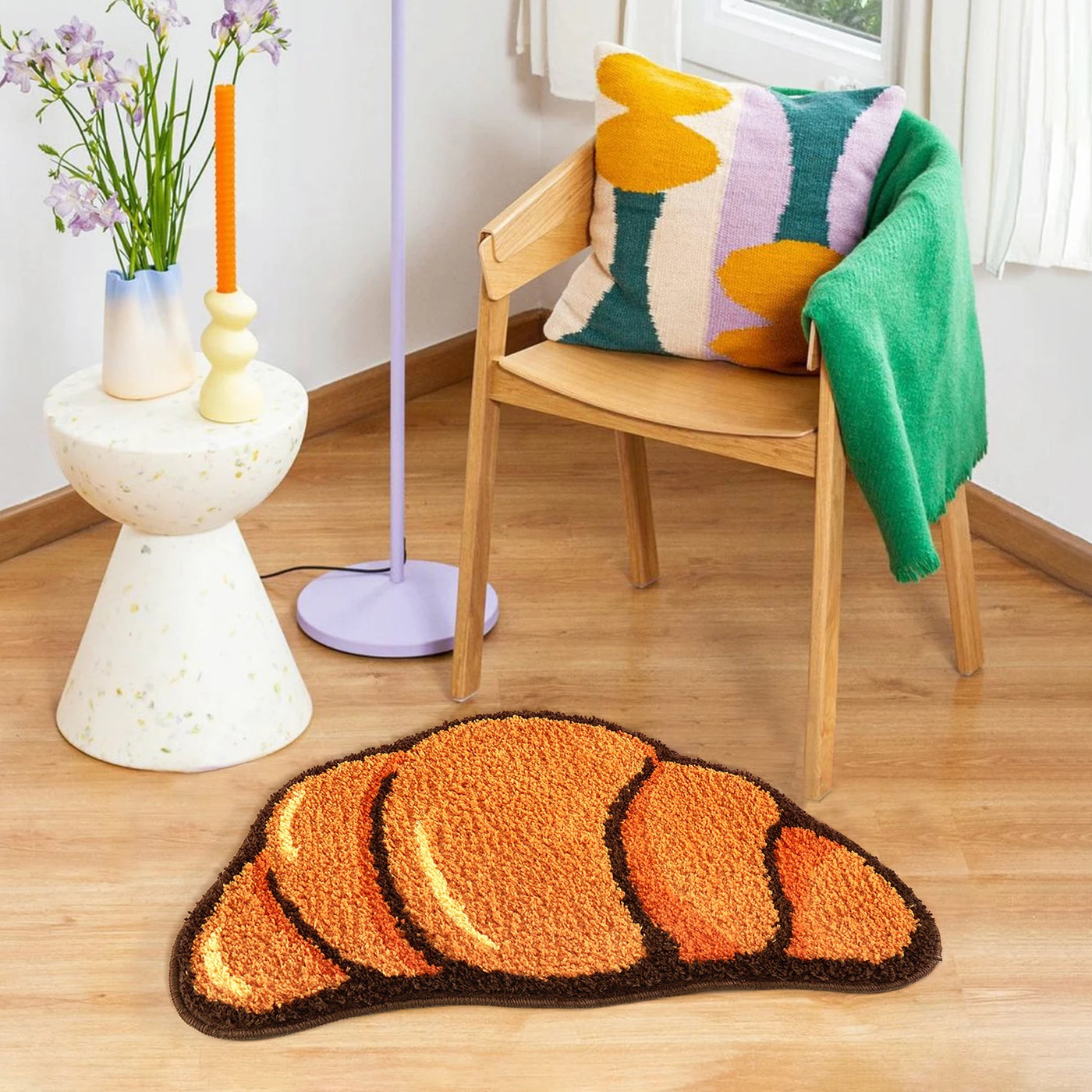 Croissant Shaped Rug