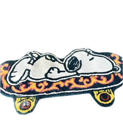 Snoopy Skateboard Rug