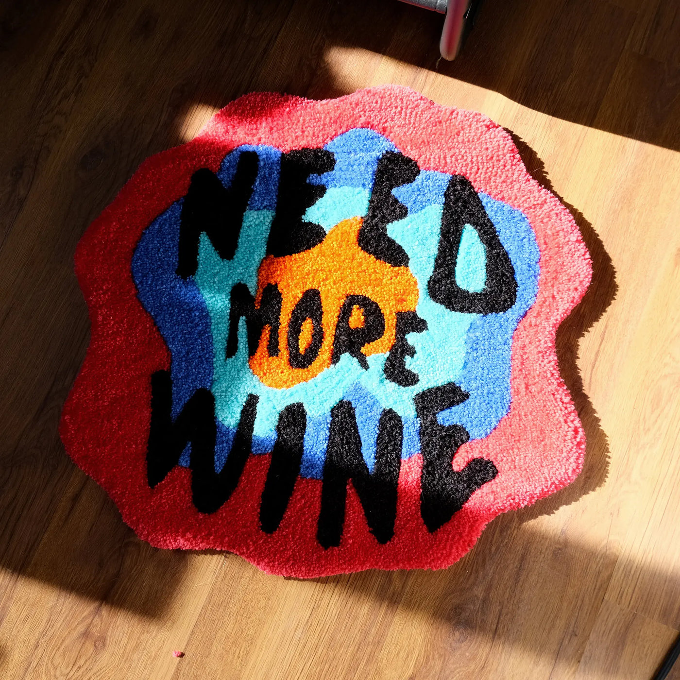 Need More Wine Rug