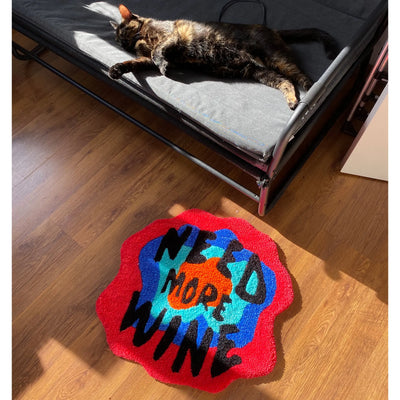 Need More Wine Rug